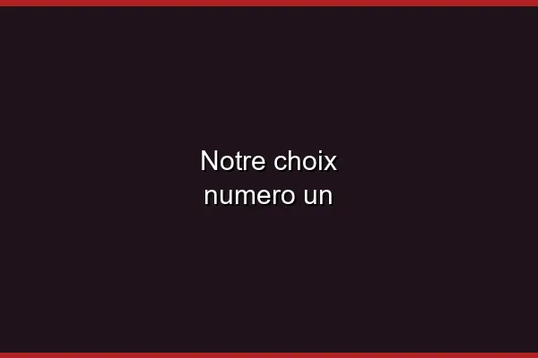 Comparer les options