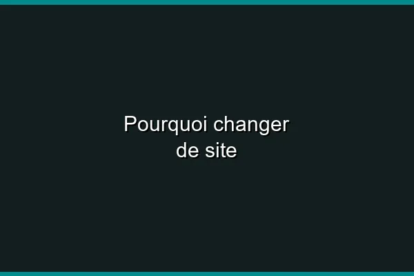 Pourquoi chercher une alternative