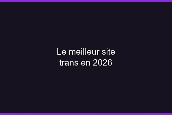 Comparer les options