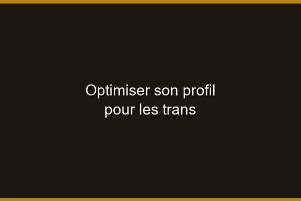 Où trouver un plan cul trans